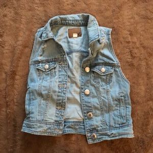 American Eagle denim vest